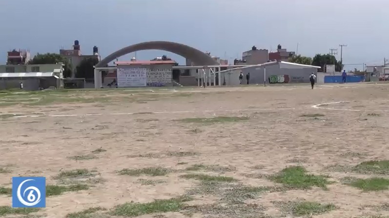 Nueva unidad deportiva y remodelación de canchas de futbol en Cuatro Vientos