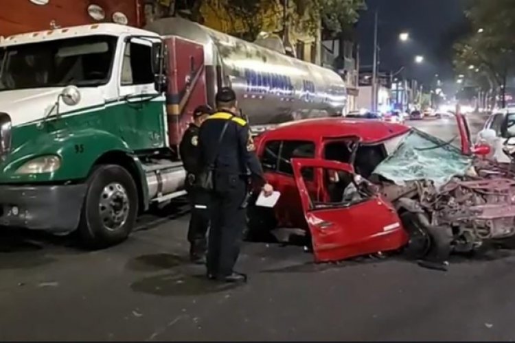Choque deja un muerto en Calz. Ignacio Zaragoza