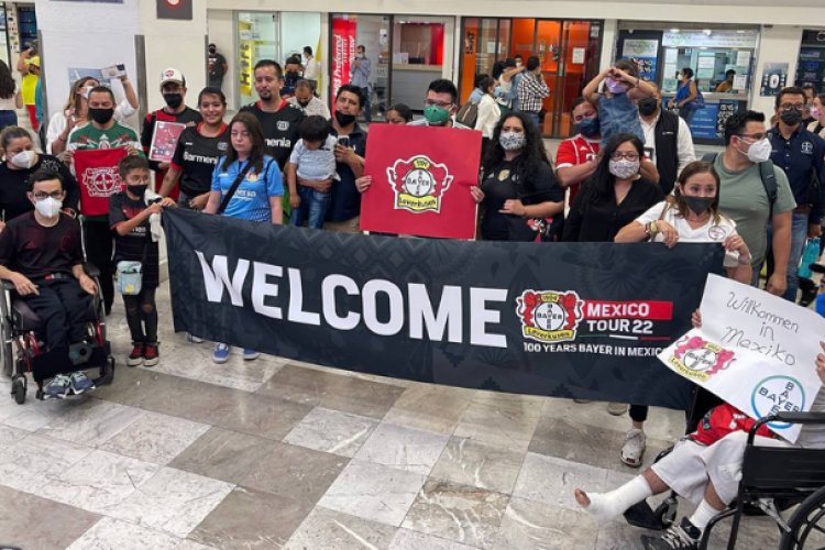 Así recibió Edomex al Bayer Leverkusen