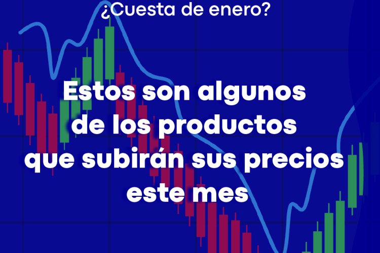 Estos son algunos de los productos que subieron de precio en enero