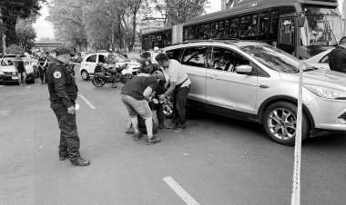 Por hacer acrobacias muere motociclista en la alcaldía Coyoacán