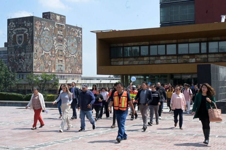 Suena alerta sísmica por Primer Simulacro Nacional 2025