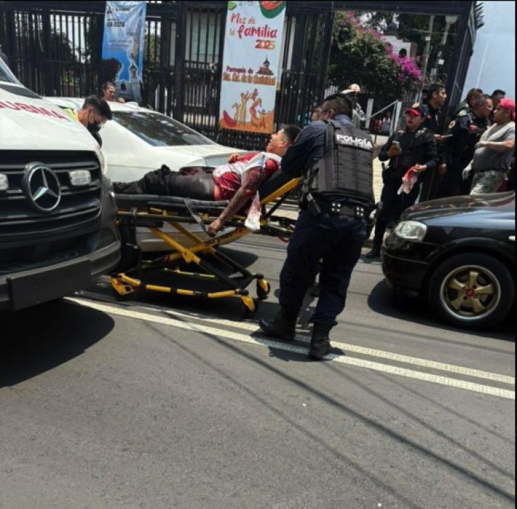 Ataque armado en iglesia de la Álvaro Obregón deja un muerto y un herido