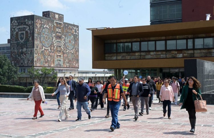 Suena alerta sísmica por Primer Simulacro Nacional 2025
