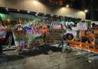 Con mitin piden justicia durante funeral de funcionarios asesinados en Tlalpan