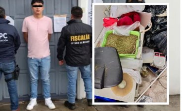 Aseguran más de 30 kilos droga durante cateo en Ecatepec