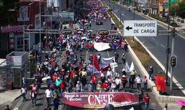 Anuncian megamarcha por Día del Maestro en la CDMX; habrá cierres viales
