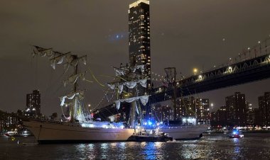 Un piloto estadounidense, el conductor del buque Cuauhtémoc durante accidente
