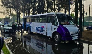 Matan a chofer y pasajero durante presunto asalto a camión en Iztapalapa