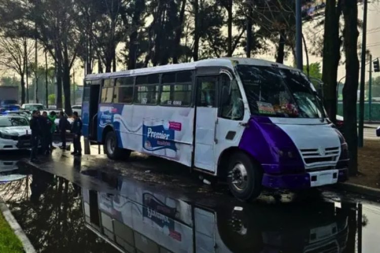 Matan a chofer y pasajero durante presunto asalto a camión en Iztapalapa