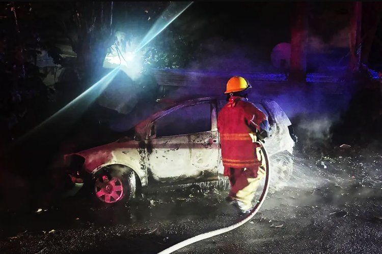 Noche violenta en Tabasco; registran quema de vehículos y un homicidio