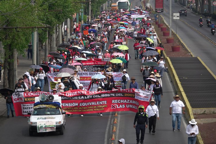 Piden al Senado no ser indiferente al conflicto magisterial