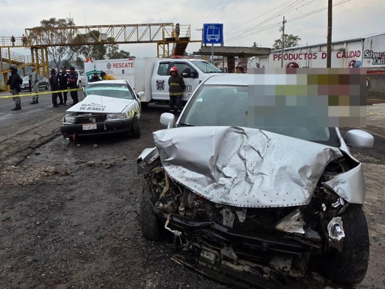 Pierde la vida menor de 14 años en accidente vial en Almoloya de Juárez