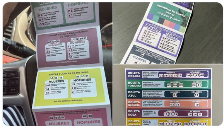 A días de la elección judicial, INE ordena detener distribución de ‘acordeones’