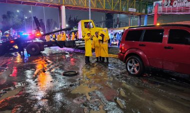 Miles de afectados por fuertes lluvias en La Paz y otros municipios del oriente del Edomex
