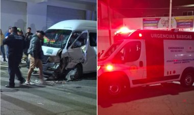 Accidente vial en Texcoco deja al menos cinco personas lesionadas