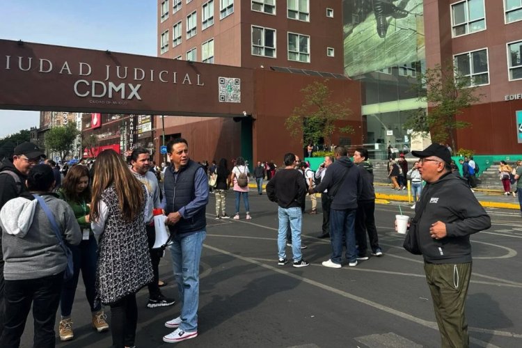 Paristas del Poder Judicial acusan a magistrado de agresiones e intento de desalojo