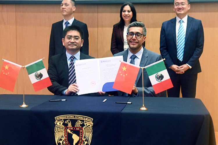 China otorgará becas para que alumnos de la UNAM realicen estancias en Beijing