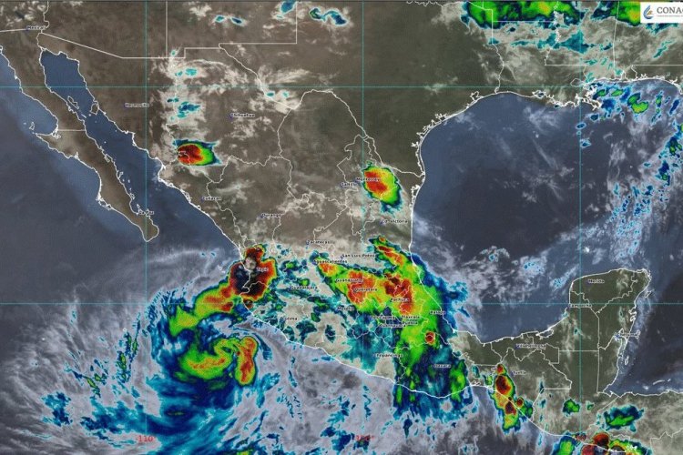 Tormenta tropical Dalila afecta siete estados del país
