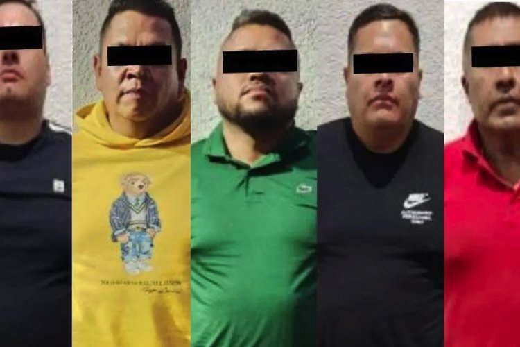 Detienen a presunta banda dedicada al despojo en Iztapalapa; dos son policías del Edomex