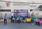 Trabajadores sindicalizados marchan en Chilpancingo y realizan bloqueos
