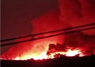 Desalojan a 40 familias por incendio en relleno sanitario de Nezahualcóyotl