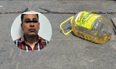 Detienen a sujeto que golpeó a su madre durante una borrachera en Nezahualcóyotl