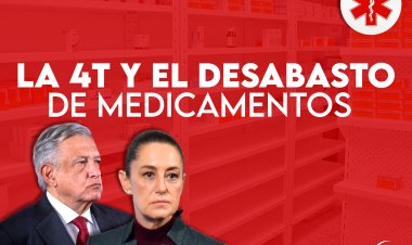 Infografía: La 4T y el desabasto de medicamentos