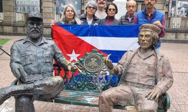 Convocan a protesta pacífica en Jardín Tabacalera para exigir la reposición de estatuas de Fidel Castro y Ernesto "Che" Guevara
