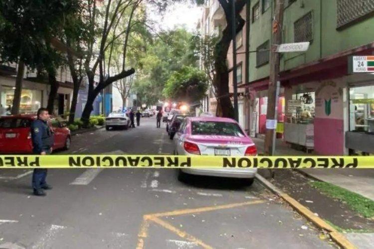 Muere mujer al caer desde uno de los últimos pisos de un edificio en Polanco
