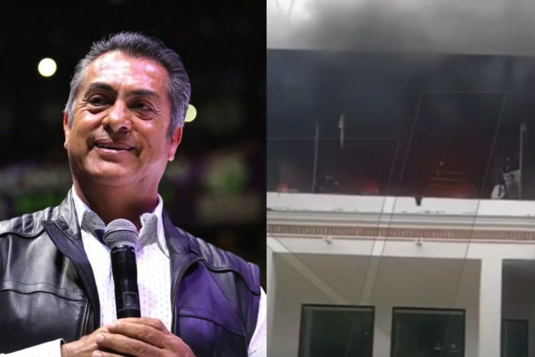 Incendian casa de “El Bronco” exgobernador de Nuevo León