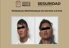 Detienen a dos sujetos en Chimalhuacán; estarían relacionados con homicidios y narcomenudeo
