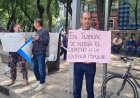 Con protesta en el Ángel de la independencia, antorchistas denuncian a edil de Tláhuac por desatención de vivienda