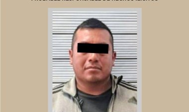 Capturan a individuo con arma prohibida en filtro carretero de Tenancingo