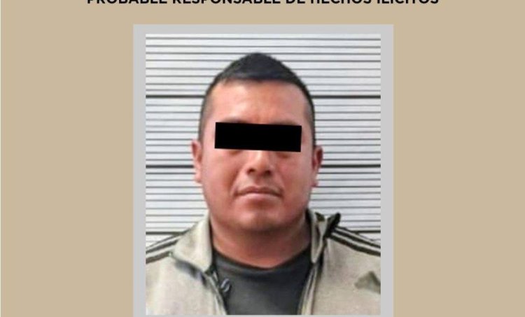 Capturan a individuo con arma prohibida en filtro carretero de Tenancingo