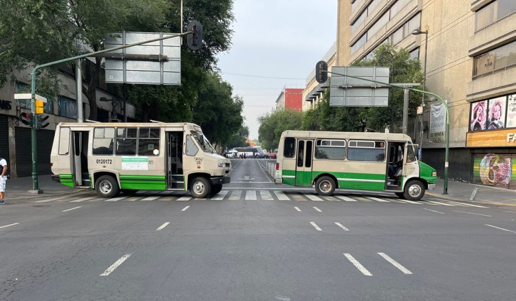 Transportistas de la CDMX anuncian bloqueo para pedir incremento de tarifa