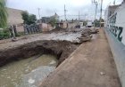 Socavón en Chimalhuacán pone en riesgo a más de 750 estudiantes en regreso a clases