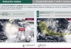 La tormenta “Narda” alcance categoría 1, ya es huracán en el Pacífico