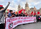 Gobierno de Claudia Sheinbaum ignora protesta de estudiantes de Oaxaca