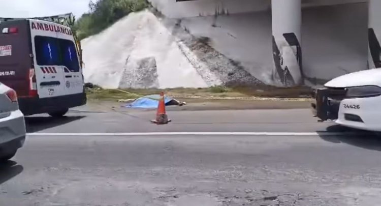Muere ciclista y dos más resultan heridos en accidente sobre la México-Pachuca