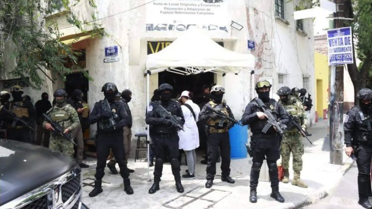 Aseguran más de mil toneladas de autopartes robadas durante operativos en Edomex