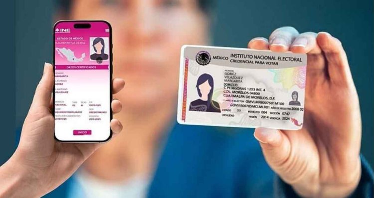 Anuncia INE que habrá credencial para votar virtual