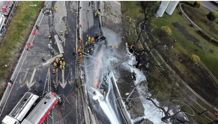 Tras explosión de pipa en La Concordia, autoridades buscan control de transporte de carga