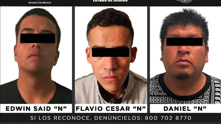 Detienen a integrantes de “Los Lagartos” en Tecámac por robo y privación de la libertad