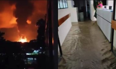 Inundación provoca explosión de ductos de Pemex en Xicotepec, Puebla