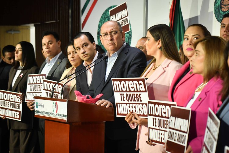 PRI y PAN acusan a Morena de “simulación” en foros sobre la reforma a la Ley de Amparo