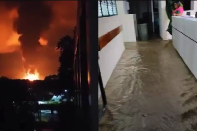 Inundación provoca explosión de ductos de Pemex en Xicotepec, Puebla