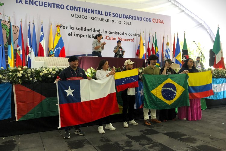 Culmina en México el IX Encuentro Continental de Solidaridad con Cuba