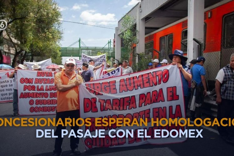 Transportistas anuncian bloqueos en la CDMX por falta de aumento tarifario