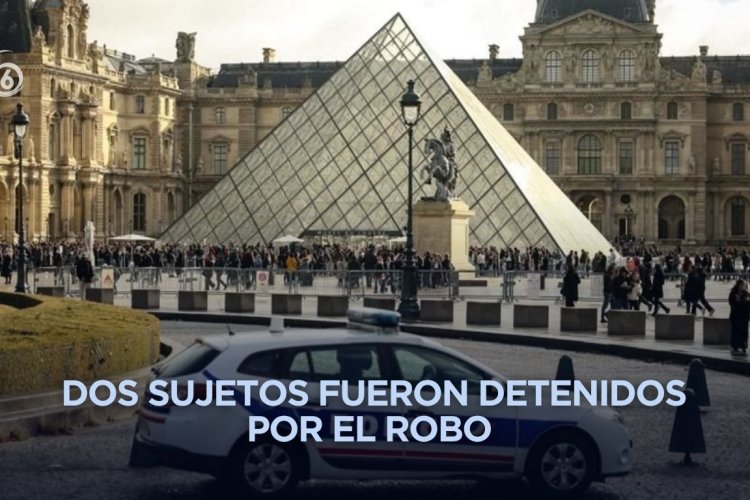 Sospechoso del robo al museo del Louvre fue identificado por ADN